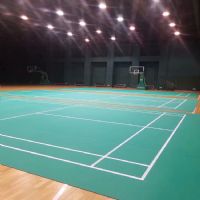 羽毛球場地板免費送樣 pvc運動地板價格